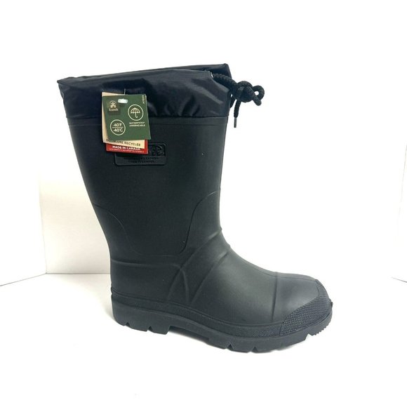 Kamik Mens Forester Waterproof Boot Black Size 9 M
